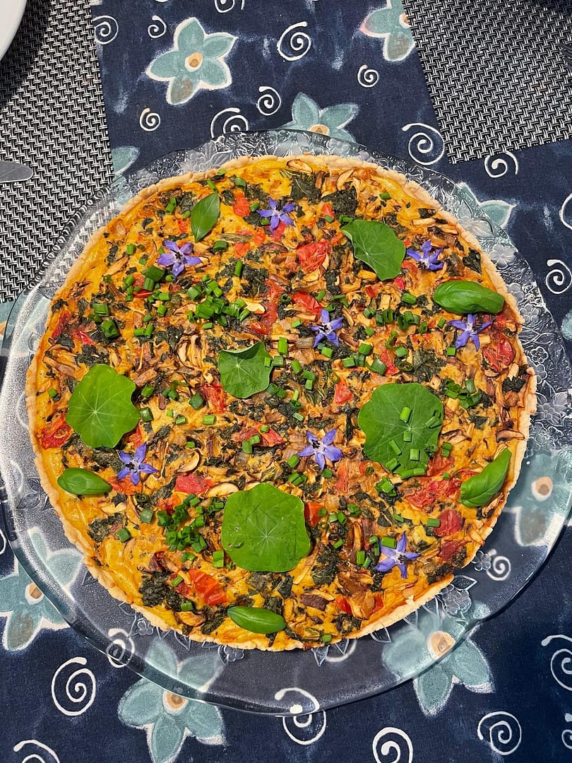 Vegane Quiche
