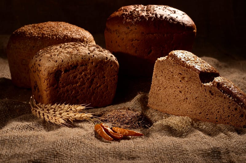 Dinkel- bzw. Weizenbrot