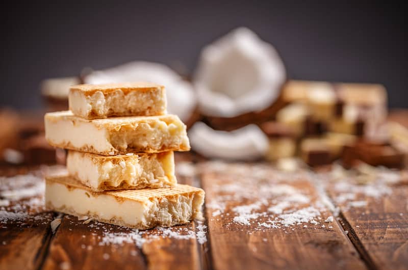 Vegane Cremeschnitte